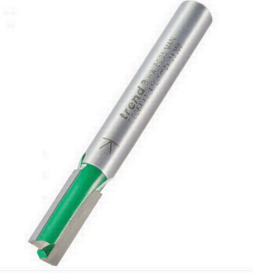 TREND C006AX1/4TC TWO FLUTE 6.3MM DIAMETER