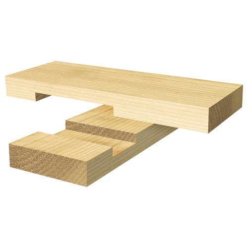 TREND C011X1/4TC TWO FLUTE 7.9MM DIA X 19.1MM CUT