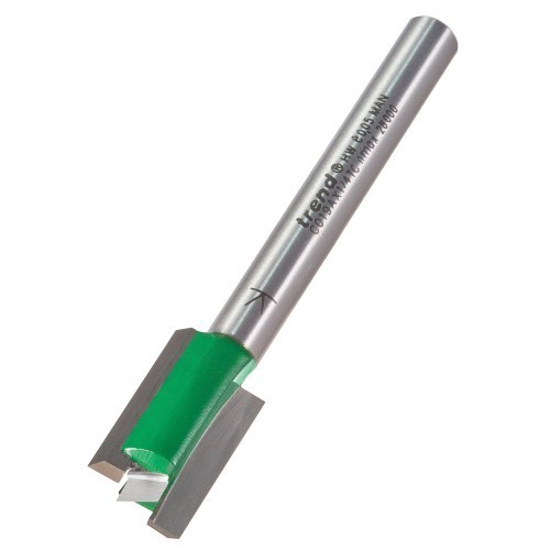 TREND C019AX1/4TC TWO FLUTE 12MM DIA X 19MM CUT C/T