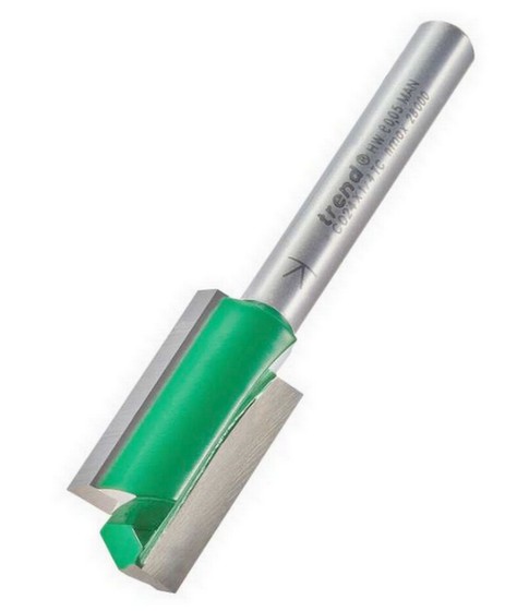 TREND C024X1/4TC TWO FLUTE CUTTER 14.3MM DIAMETER