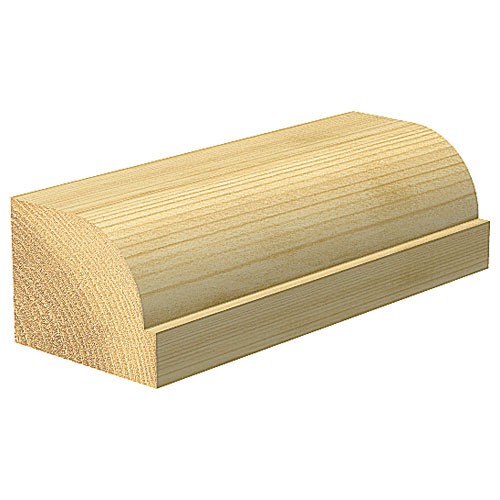 TREND C076X1/4TC ROUND/OVER 6.3MM RAD X 12.7MM CUT