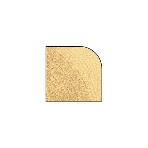 TREND C076X1/4TC ROUND/OVER 6.3MM RAD X 12.7MM CUT