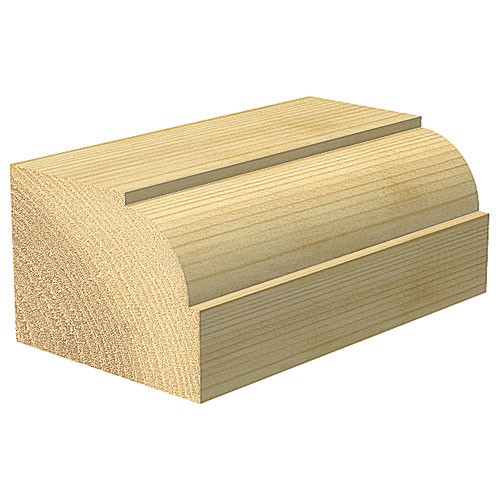 TREND C079X1/4TC ROUND/OVER 12.7MM RAD X 19.1MM CUT