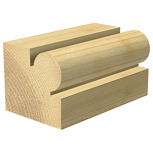 TREND C130X1/4TC CORNER BEAD 4.8MM RAD X 26MM DIA