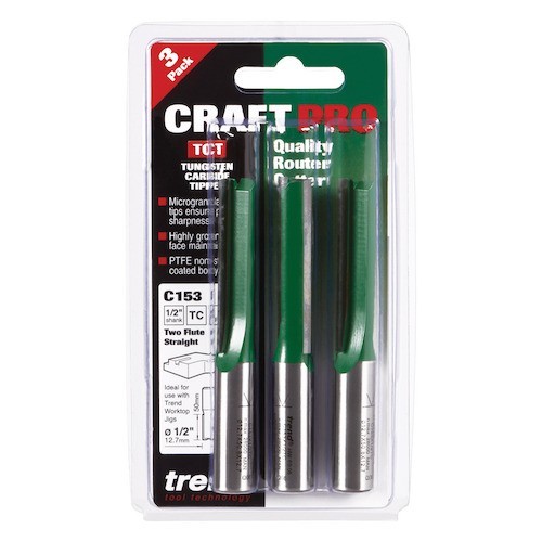 Trend C153/3 Kitchen Worktop 3 Pack Cutter Set