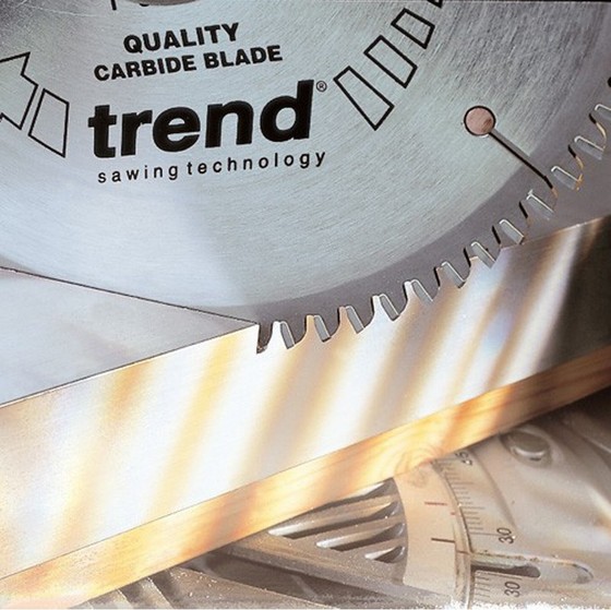 TREND CSB/AP16052 CRAFT SAW BLADE ALUMINIUM & PLASTIC 160MM X 52T X 20MM