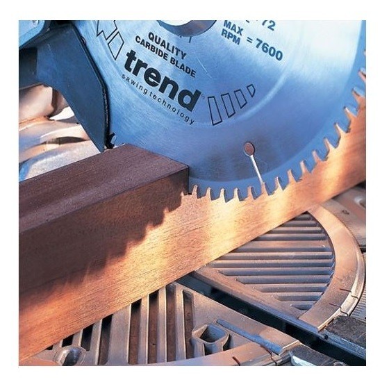 TREND CSB/CC25460T MITRE SAW CROSSCUTTING TCT CIRCULAR SAW BLADE 60TX30X254MM