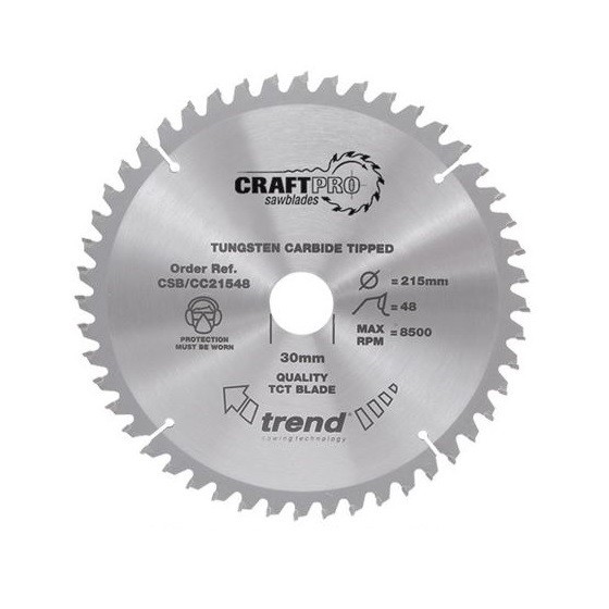 TREND CSB/CC30578T MITRE SAW CROSSCUTTING TCT CIRCULAR SAW BLADE 78TX30X305MM
