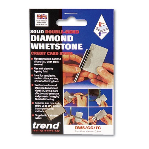 TREND DWS/CC/CX CREDIT CARD DOUBLE-SIDED DIAMOND STONE