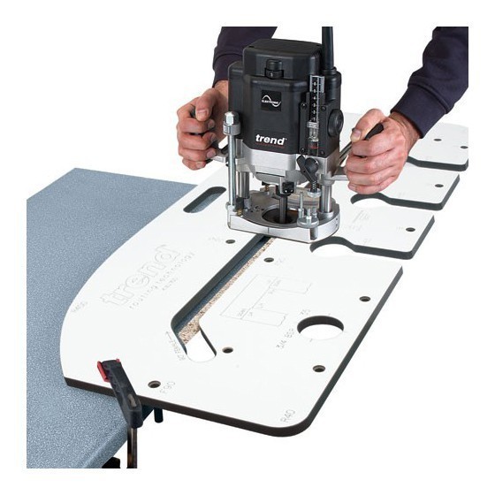 Trend Kwj700 700mm Worktop Jig Kit Including Carry Case And Worktop Cutter