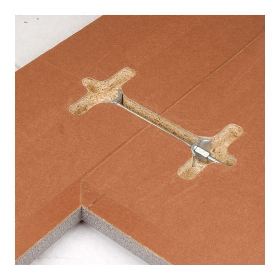 Trend Pc/10/m Worktop Connector (pack Of 10) Anglia Tool Centre