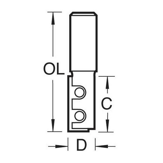 TREND RT/10X1/2TC ROTA-TIP 12.7MM DIAMETER