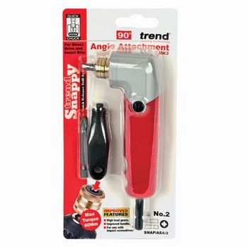 TREND SNAP/ASA/2 SNAPPY ANGLE SCREWDRIVER DRILL ATTACHMENT