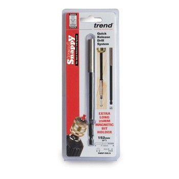TREND SNAP/BH/6 SNAPPY 25MM BIT HOLDER 152MM (6)