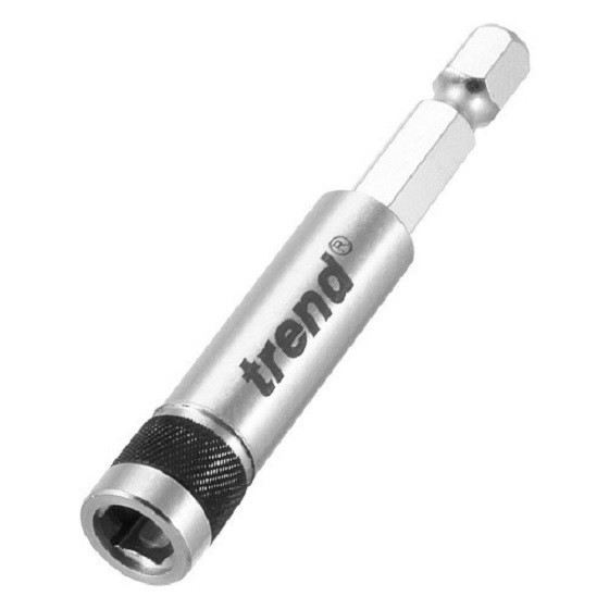 Trend SNAP/DG/BH/A Snappy Double Groove Bit Holder 150mm Centrotec Compatible From Lawson HIS
