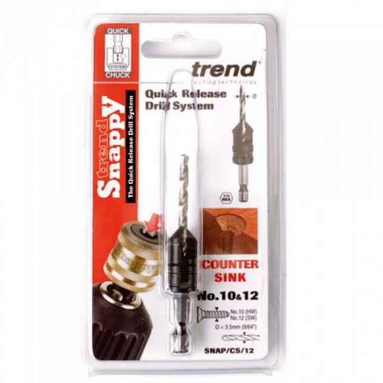 TREND SNAP/CS/4 SNAPPY COUNTERSINK DRILLBIT 2mm