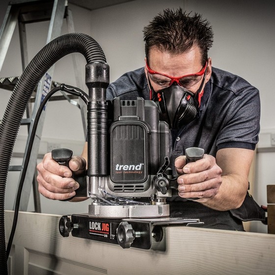 TREND T14EK 1/2 INCH VARIABLE SPEED WORKSHOP ROUTER 240V