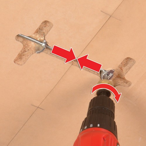 TREND ZIP/170/3 ZIPBOLT 170MM PACK OF THREE WITH HE