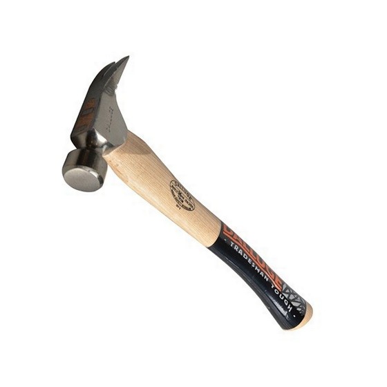 Vaughan Dth16c Trim Hammer Curved Handle 16oz Anglia Tool Centre