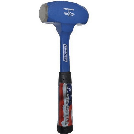 Vaughan Rhd4 Solid Steel Drilling Hammer 4lb Anglia Tool Centre