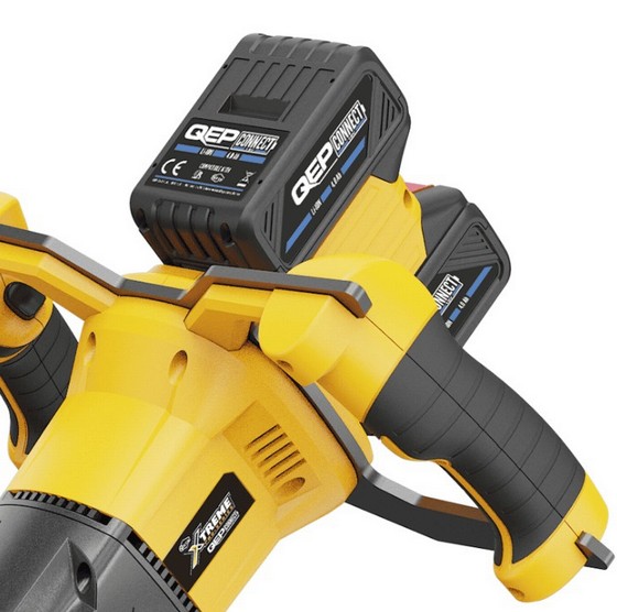 VITREX VITCPM001 18V CORDLESS POWER MIXER 2 x 4.0ah LI-ION BATTERIES