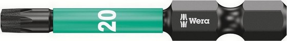 WERA WER057664 IMPACKTOR TORX SCREWDRIVER BITS TX20 X 50MM (PACK 5)