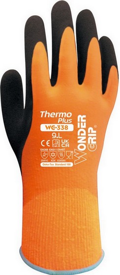 WONDER GRIP THERMAL PLUS LATEX COATED GLOVES EXTRA LARGE WG338101
